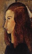 Amedeo Modigliani, portrait of Jeanne Hebuterne